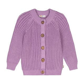 Yuki Kidswear Raglan Cardigan - Orchid