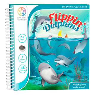 Smartgames Magnetic Travel Game Flippin' Dolphins 7+
