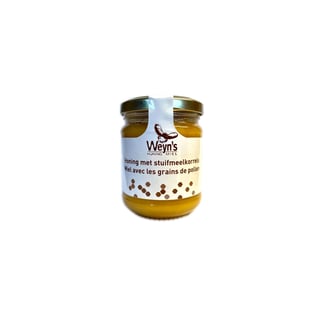 Honing met stuifmeel Bulgarije 250g Weyn's (crème) - 250g