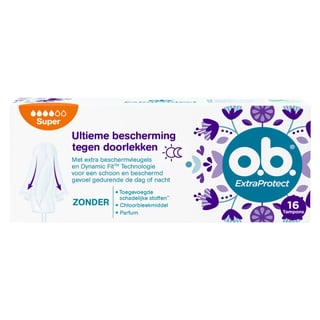 Ob Tampons Extra Protect Super 16st 16