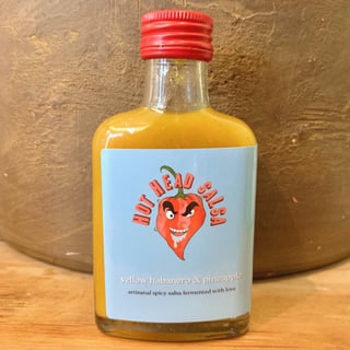 Organic Hot Head Salsas - Flavour: Habanero & Pineapple