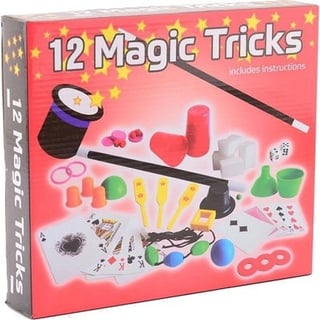 Johntoy Goocheltrucs in Doos 12 Magic Tricks 5+