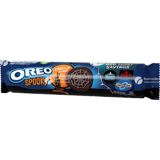 OREO Spooky Vanilla Sandwich Biscuits 154g