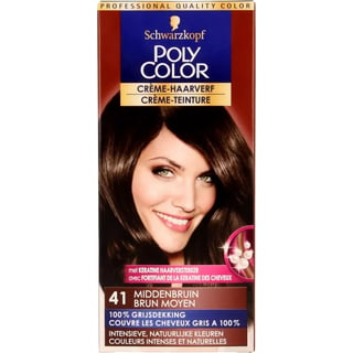 Poly Color Creme Haarverf 41 Middenbruin 90m