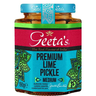 Geeta Premium Lime Pickle 190Gr