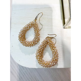 Lotti Earrings - Goud beige