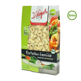 D'Angelo Bio Tortellini with Vegetable 250g