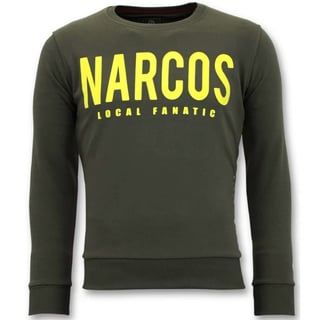 Exclusieve Sweater Mannen - Narcos Trui - Groen