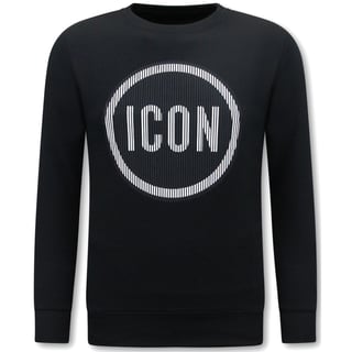 Herentrui ICON - Heren Sweater - Zwart