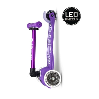 Mini Micro Inklapbaar LED Paars