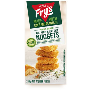 Fry's Nuggets - Rice Protein & Chia 240g *DIEPVRIESPRODUCT*
