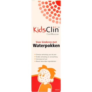 Kidsclin Coolmousse Waterpokkenschuim 100ml