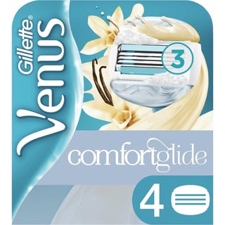 Gillette Venus Comfortglide Vanillecrème Scheermesjes Vrouwen - 4 Stuks