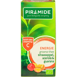 Groene Thee Energie (Sinaasappel, Acerola & Guarana)