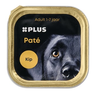 PLUS Premium Honden Paté Kip
