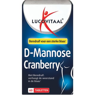 Lucovitaal D-Mannose Cranberry Blaasfunctie