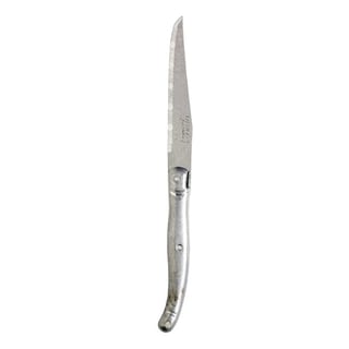 Laguiole Knife with cutting board - Silver