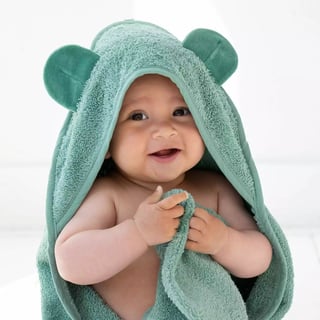 Nifty handsfree badcape - groen