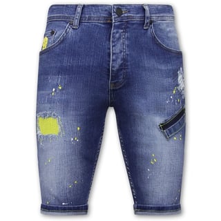 Exclusieve Spijker Korte Broek Heren- 1046 - Blauw