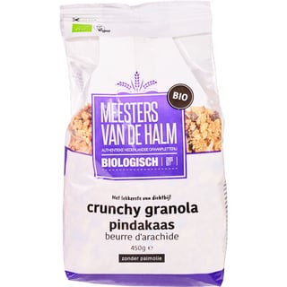 Crunchy Granola Pindakaas