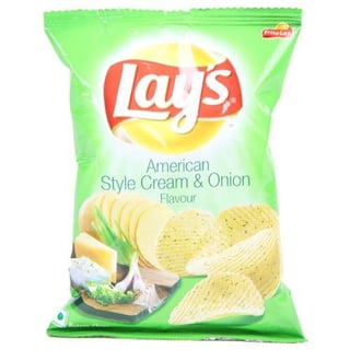 Lays American Cream N Onion Chips 56 Gm