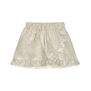 House of Jamie Wrap Skirt Shimmer Gold