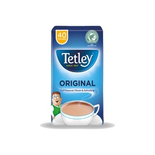 Tetley 40 Tea Bags 125g