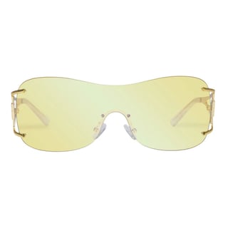 Zonnebril Le Fame Bright Gold Yellow *Limited Edition*