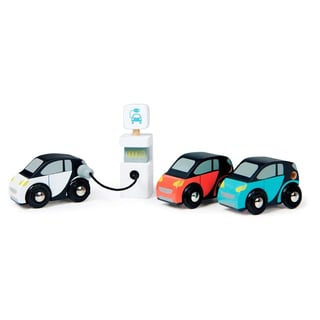 Tender Leaf Toys Tender Leaf Toys Houten Auto's Smart Car Set +18 Mnd
