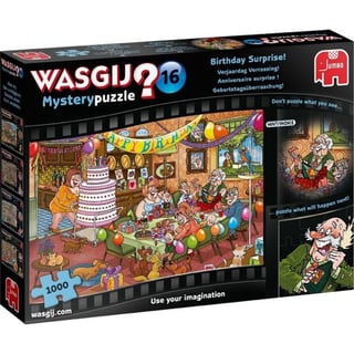 Wasgij Mystery Puzzel 16 Verjaardag Verrassing 1000 Stukjes