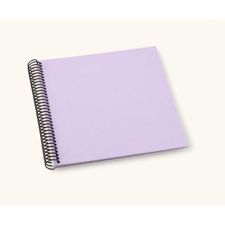 Semikolon Photo Album Spiral Economy Cream Large - Lilac