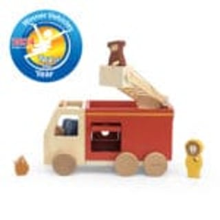 Trixie Houten Brandweerwagen