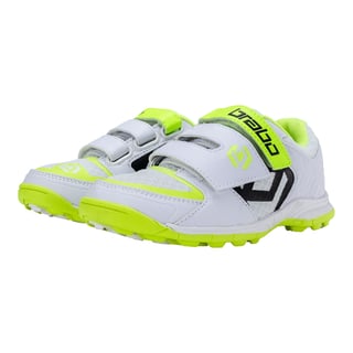 Brabo Brabo Shoe Velcro White/ Neon Ylw