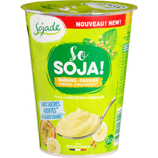 Plantaardige Variatie Op Yoghurt Soja - Banaan/passievrucht
