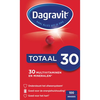 Dagravit Totaal 30 - 100 Dragees 100