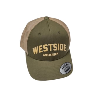 Westside Amsterdam Cap - Trucker - Color : Camel/Khaki