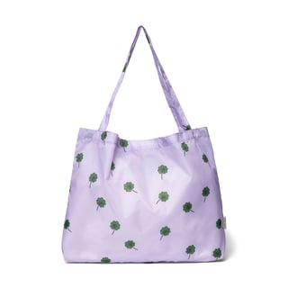 Clover Grocery Bag - Lilac