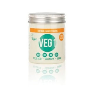 THE VEGAN SOCIETY VEG 1 Multivitamin ORANGE 90 Kauwtabletten *THT FEB 2027*