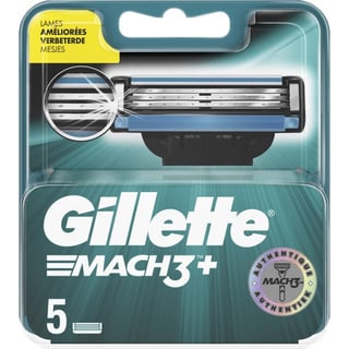 Gillette Mach3+ Mesjes 5 Stuks