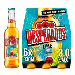 Desperados Lime 3% 6 X 33cl