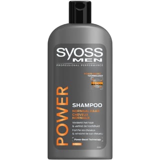 Syoss Shampoo Men - Power 500 Ml.