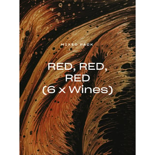 Red, Red, Red  Red Wine Pack (6 x Wines)