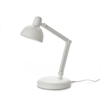 Flexo Table Lamp White - White