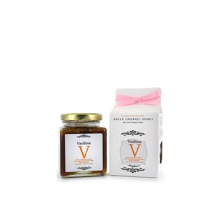 Biologische honing met koninginnebrij  (Royal Jelly) en stuifmeel Griekenland 250g Vasilissa (vloeibaar) - 250g
