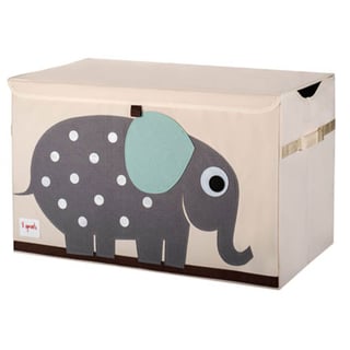 3 Sprouts Toy Chest - Various Designs - Design: Elephant