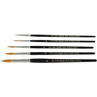 Gold Line Penselen Rond Set 5 Stuks