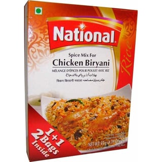 National Chicken Biryani 90 Grams