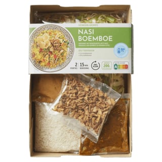 Fresh & Easy Gekoeld Verspakket Nasi Boemboe 2p