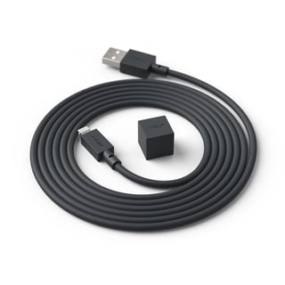 Cable 1 (USB A to lightning), Stockholm Black