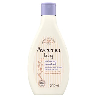 Aveeno Baby Calming Comfort Bedtime Bath And Wash For Delicate Skin 250Ml